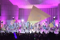 「虹のコンキスタドール ONE-MAN LIVE『愛の三角関数おしえてよ♡ in 日比谷野外音楽堂』」の様子。