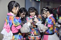 開演前の虹のコンキスタドール予科生。