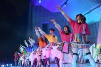 「虹のコンキスタドール ONE-MAN LIVE『愛の三角関数おしえてよ♡ in 日比谷野外音楽堂』」の様子。