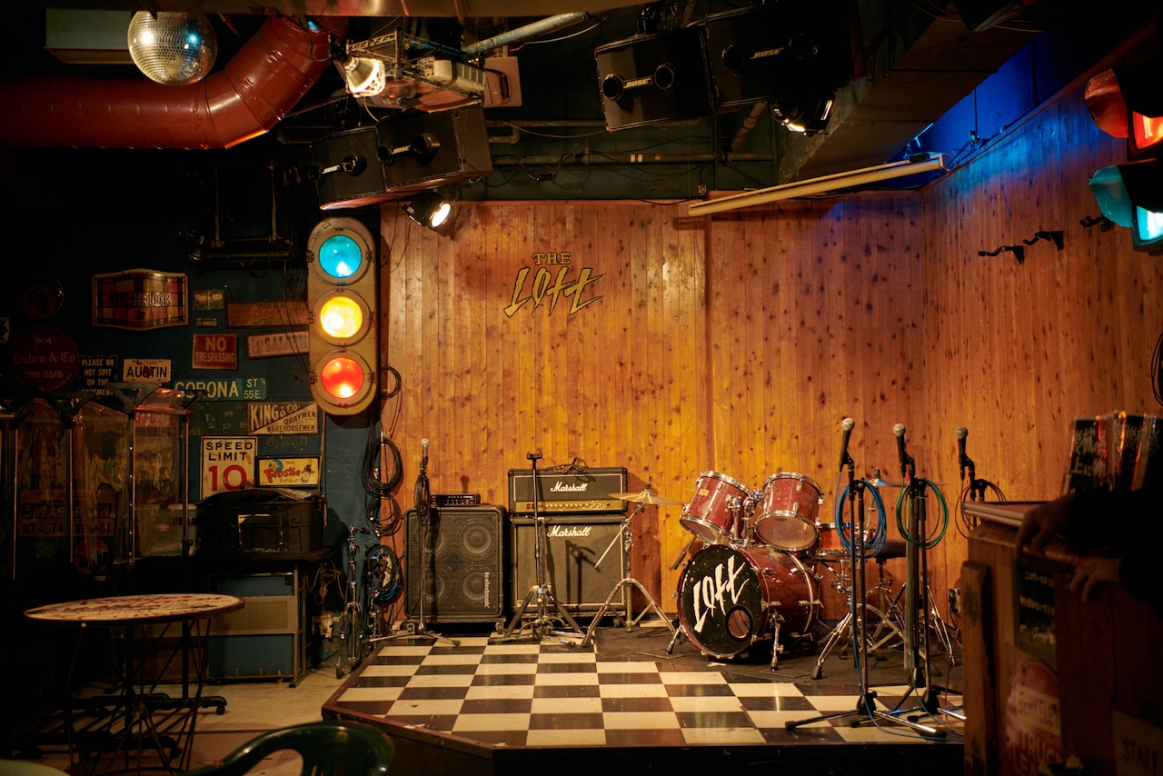 新宿LOFTのサブステージ。