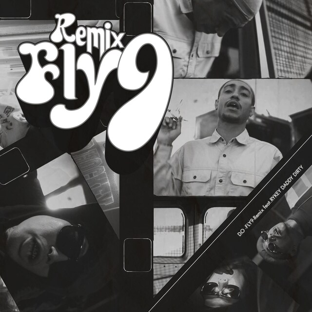 D.O「FLY9 REMIX feat. RYKEYDADDYDIRTY」配信ジャケット