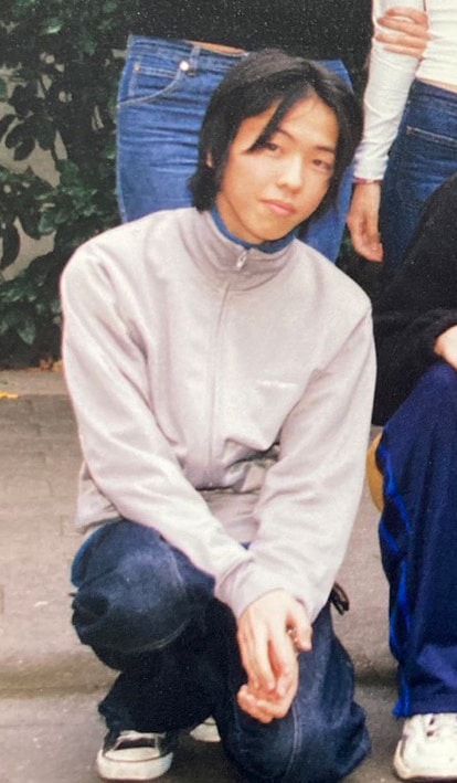 ベルギーの学校のクラス写真より。