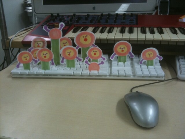 バンダイナムコゲームス社員時代の写真。