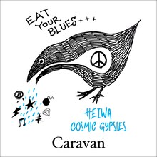 Caravan「Heiwa / Cosmic Gypsies」配信ジャケット