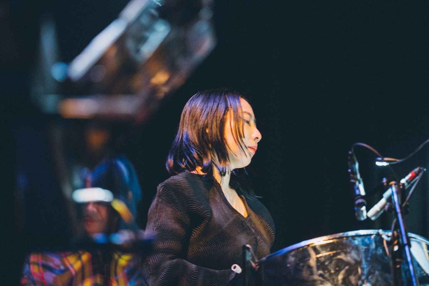 小林うてな（Steelpan）（撮影：後藤武浩）