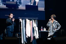 山田孝之と赤西仁。（撮影：田中聖太郎）