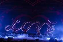 ももいろクローバーZ「ももいろクリスマス2022 LOVE」の様子。