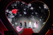 ももいろクローバーZ「ももいろクリスマス2022 LOVE」の様子。