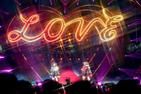 ももいろクローバーZ「ももいろクリスマス2022 LOVE」の様子。