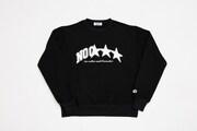 「NO COFFEE × FIRSTORDER CREW SWEAT SHIRTS（BLACK）」表面