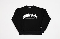 「NO COFFEE × FIRSTORDER CREW SWEAT SHIRTS（BLACK）」表面