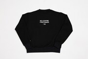「NO COFFEE × FIRSTORDER CREW SWEAT SHIRTS（BLACK）」裏面