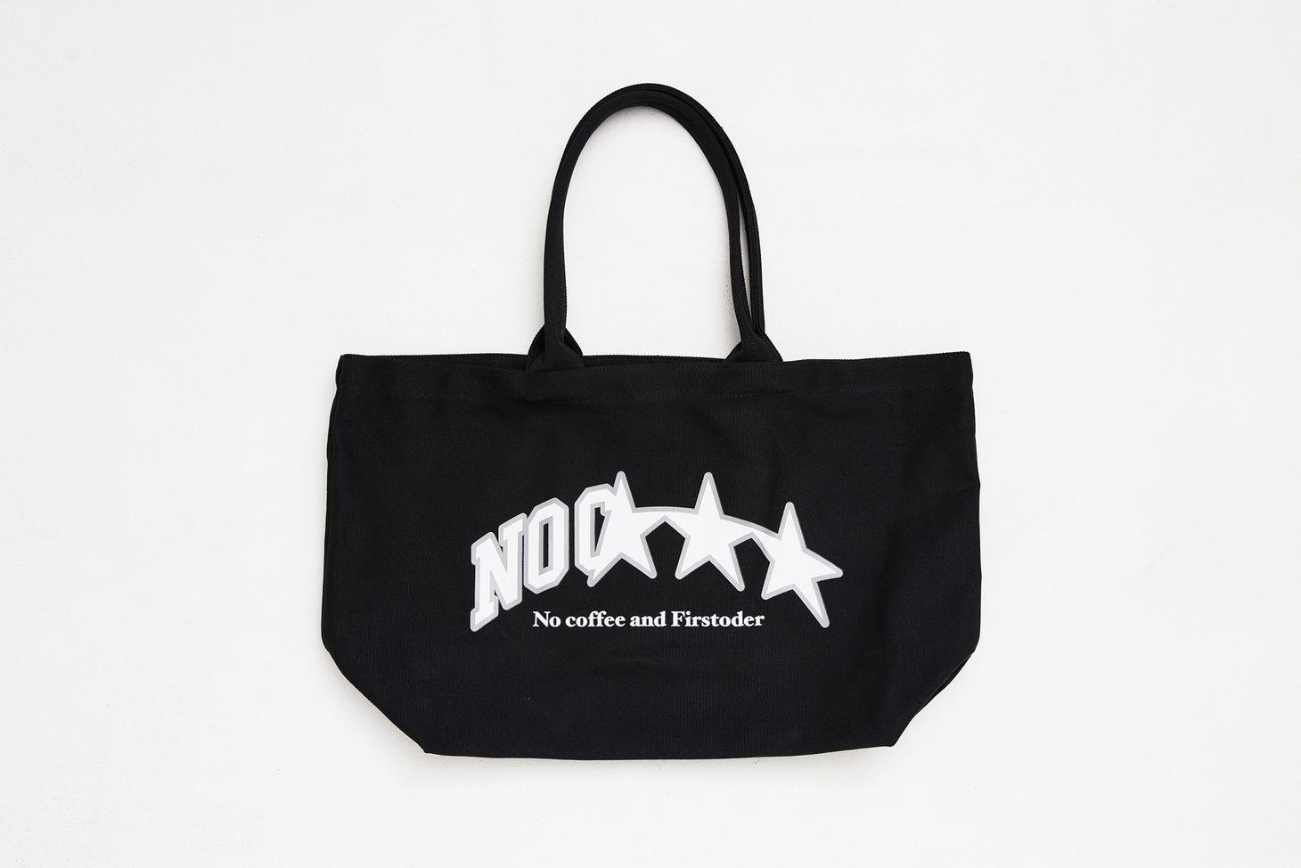 「NO COFFEE × FIRSTORDER TOTE BAG」表面