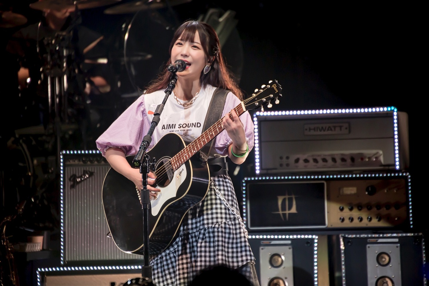 「愛美 LIVE TOUR 2022 "AIMI SOUND"」の様子。（Photo by Takashi Konuma）