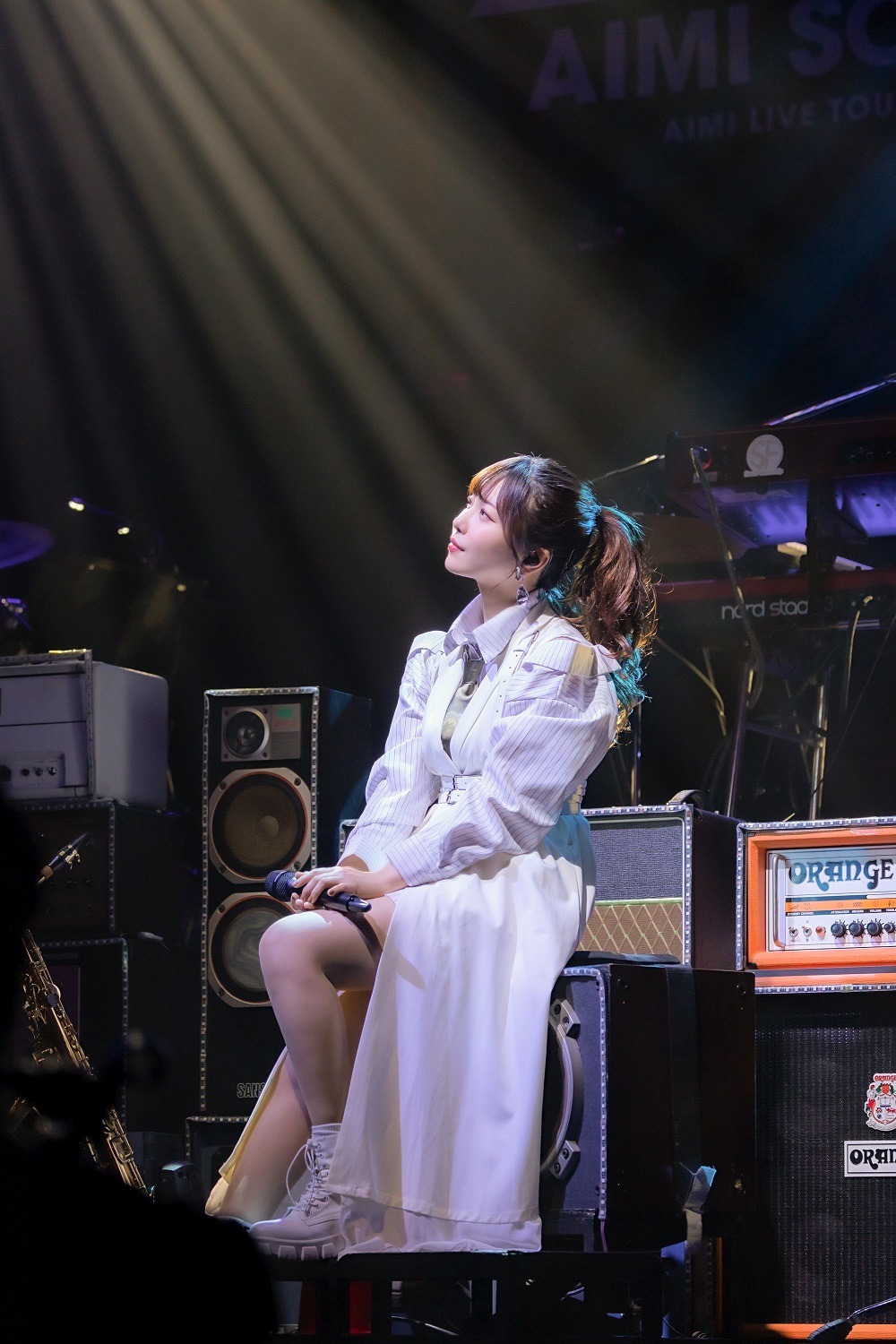 「愛美 LIVE TOUR 2022 "AIMI SOUND"」の様子。（Photo by Sayaka Yuki）