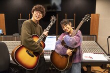 左から川崎鷹也、miwa。