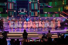 日向坂46のリハーサルの様子。（写真提供：NHK）