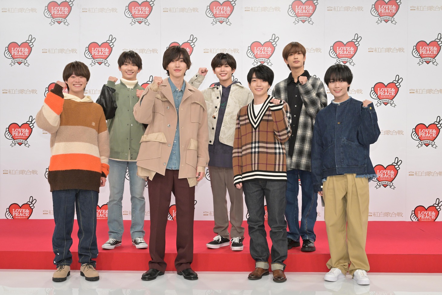 なにわ男子（写真提供：NHK）
