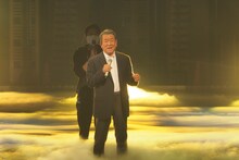 加山雄三の音合わせの様子。（写真提供：NHK）