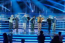 BE:FIRSTのリハーサルの様子。（写真提供：NHK）