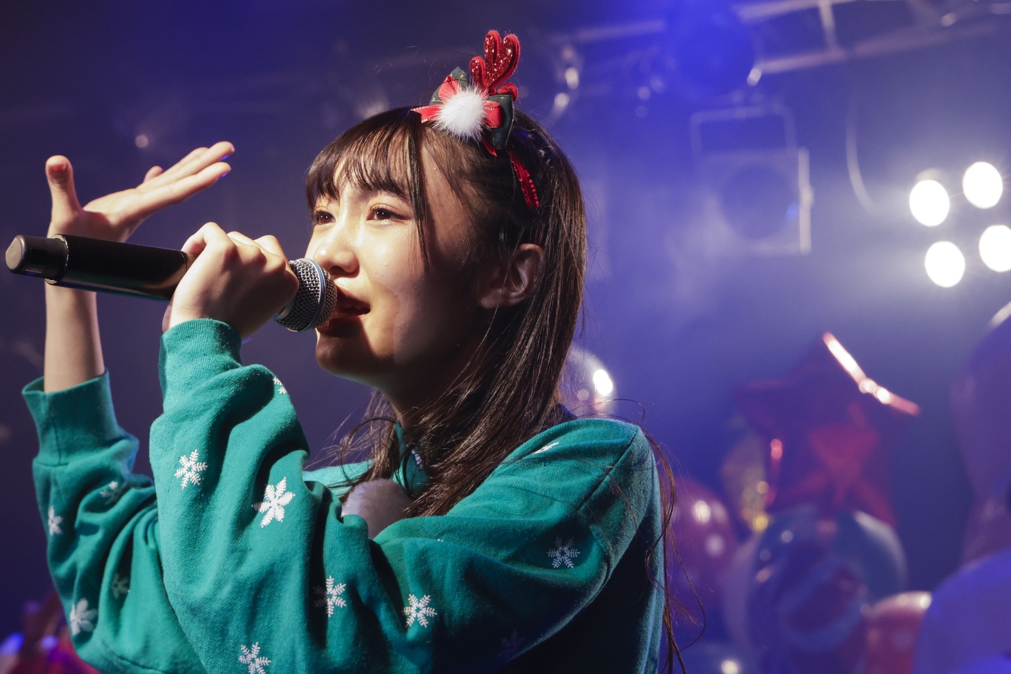 青山菜花（撮影：笹森健一）