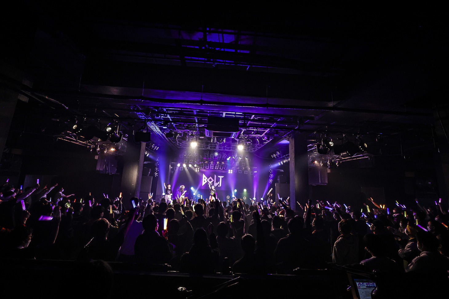 B.O.L.T「Luna FESTIVAL 2022」の様子。（撮影：笹森健一）