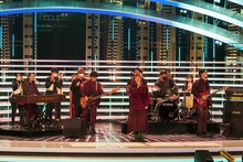 緑黄色社会のリハーサルの様子。（写真提供：NHK）