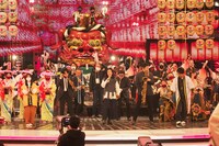 坂本冬美の音合わせの様子。（写真提供：NHK）