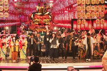 坂本冬美の音合わせの様子。（写真提供：NHK）