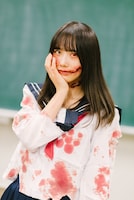 JamsCollection「アンデッド・ラブストーリー」MV撮影時のオフショット。