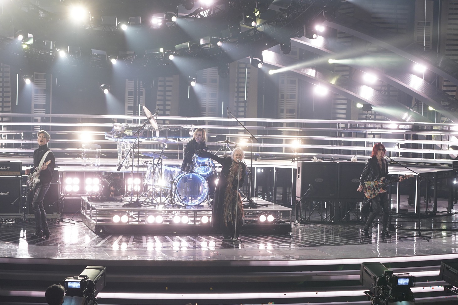 THE LAST ROCKSTARSのリハーサルの様子。（写真提供：NHK）