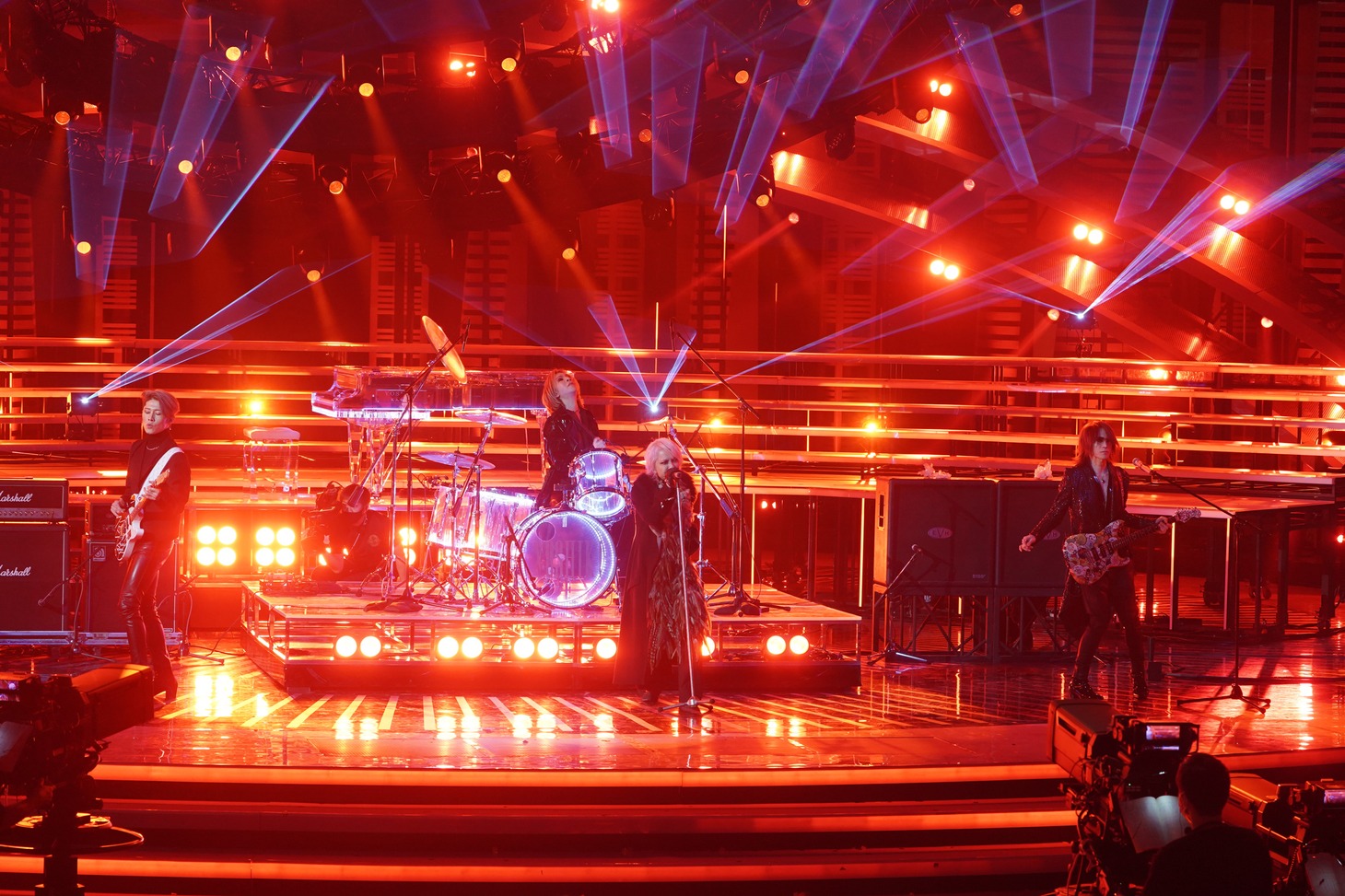 THE LAST ROCKSTARSのリハーサルの様子。（写真提供：NHK）