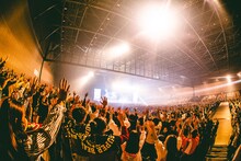 SUPER BEAVERのツアーファイナルの様子。（撮影：青木カズロー）