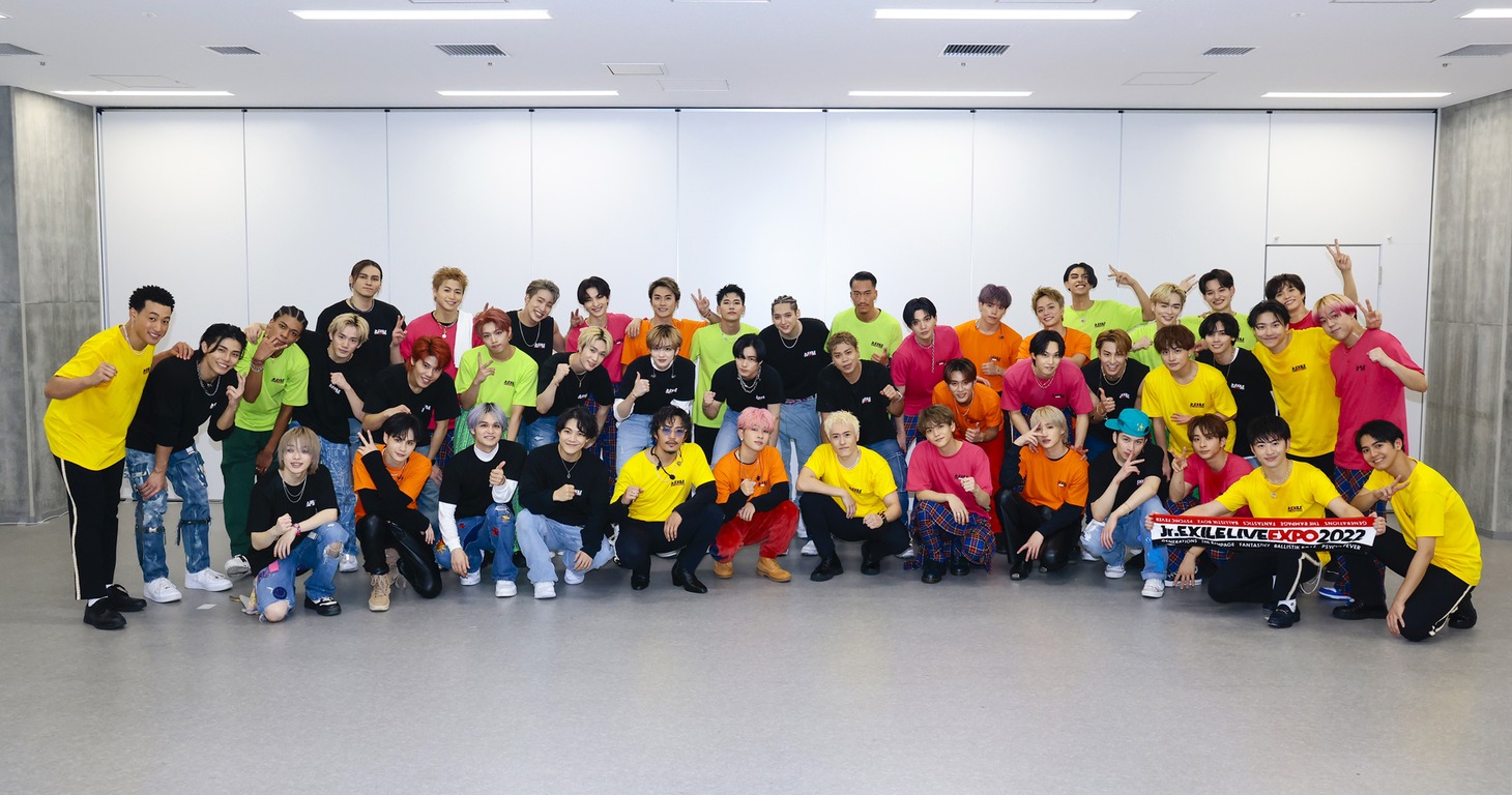 「Jr.EXILE LIVE-EXPO 2022」の出演者たち。（写真提供：LDH JAPAN）