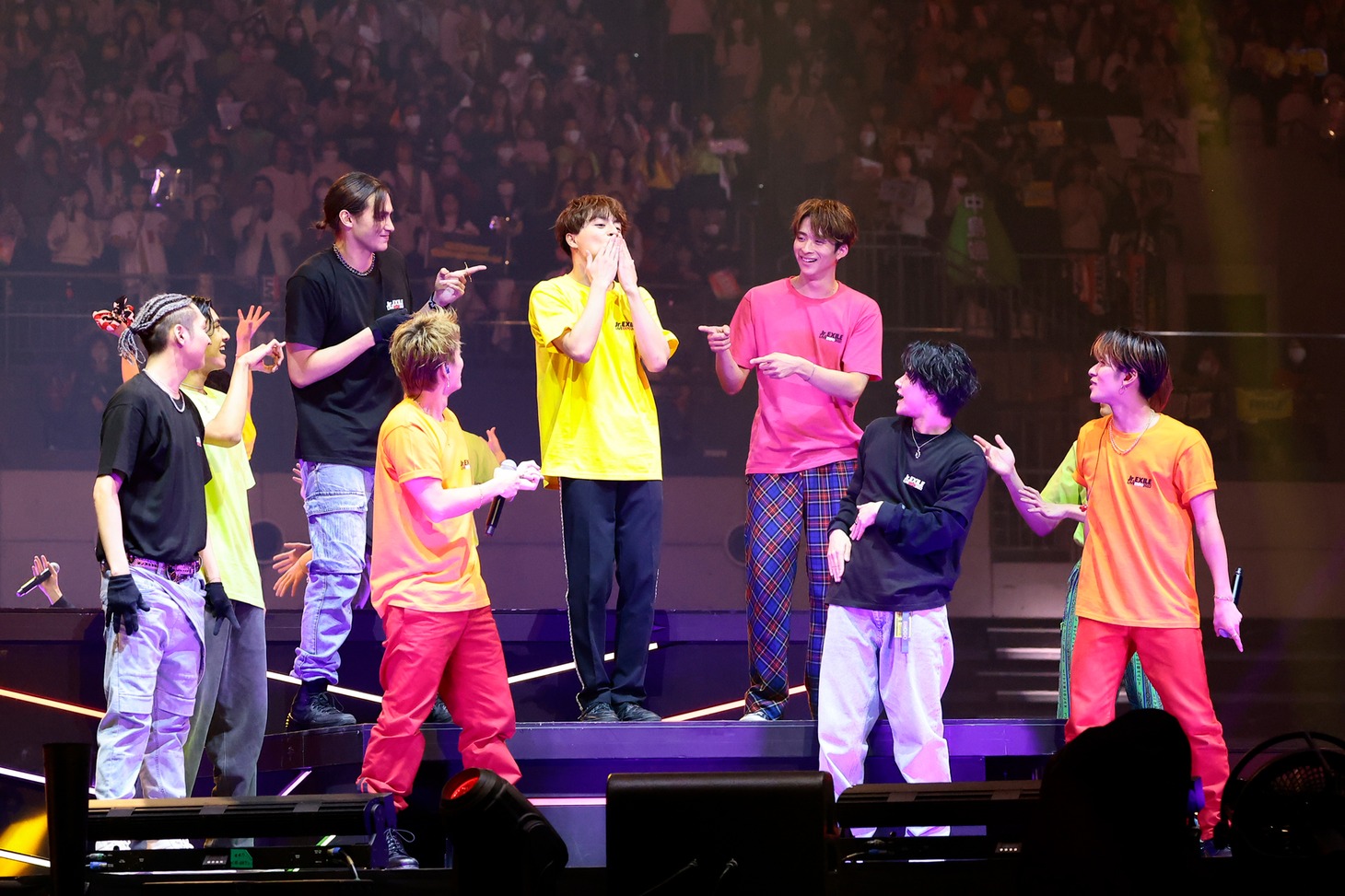 「Jr.EXILE LIVE-EXPO 2022」の様子。（写真提供：LDH JAPAN）