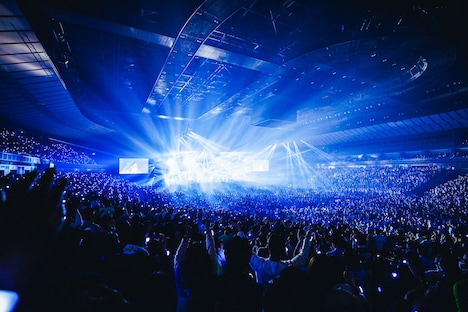 桑田佳祐の横浜アリーナ公演の様子。（撮影：関口佳代）