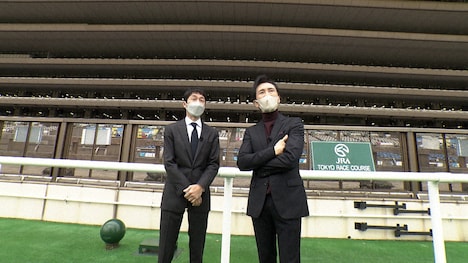 左から武豊、郷ひろみ。（写真提供：NHK）