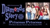 「メンバーの出会いから40周年記念プロジェクト -DIAMONDS STORY-」告知ビジュアル