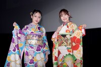 左から美雲ΔJUNNA、フレイアΔ鈴木みのり。