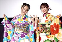 左から美雲ΔJUNNA、フレイアΔ鈴木みのり。