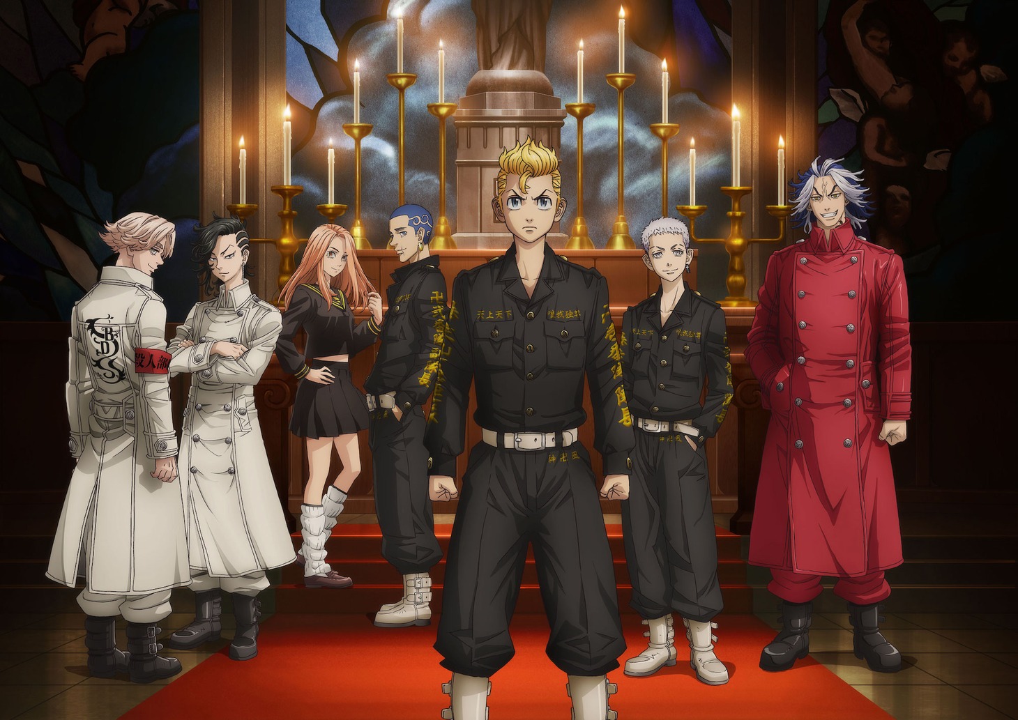 TVアニメ「東京リベンジャーズ」“聖夜決戦編”第2弾キービジュアル (c)和久井健・講談社／アニメ「東京リベンジャーズ」製作委員会