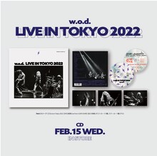 w.o.d.「Live in Tokyo 2022」告知画像