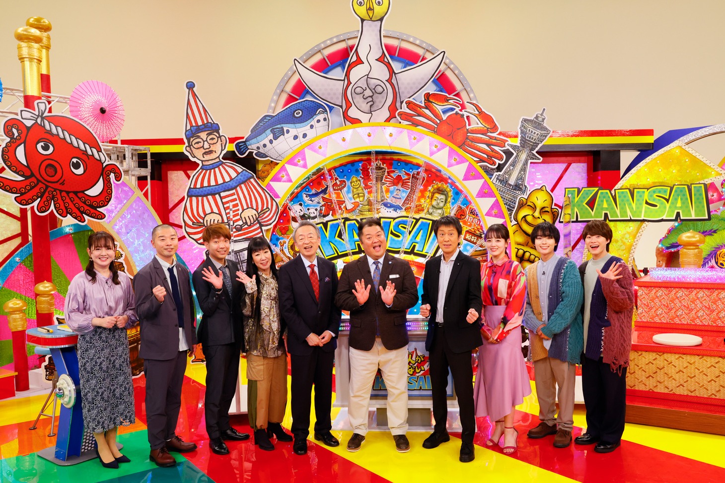 「池上彰の関西人が知らないKANSAI」収録の様子。(c)関西テレビ