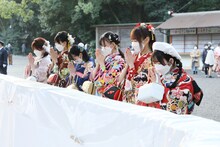 SKE48成人式の様子。(c)2023 Zest, Inc. / 衣装協力 株式会社清水屋