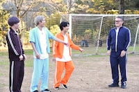 左からマサヒロ、アロハ、ハル、田原マネージャー。