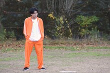 バッターボックスに立つハル。