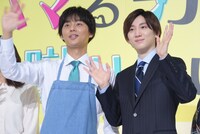 左から藤ヶ谷太輔（Kis-My-Ft2）、京本大我（SixTONES）。