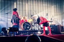 「SHISHAMO NO BUDOKAN!!! ～10YEARS THANK YOU～」の様子。（写真提供：GOOD CREATORS RECORDS / UNIVERSAL SIGMA）