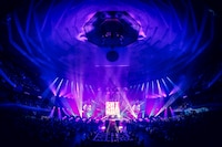 「SHISHAMO NO BUDOKAN!!! ～10YEARS THANK YOU～」の様子。（写真提供：GOOD CREATORS RECORDS / UNIVERSAL SIGMA）