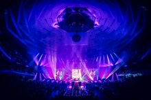 「SHISHAMO NO BUDOKAN!!! ～10YEARS THANK YOU～」の様子。（写真提供：GOOD CREATORS RECORDS / UNIVERSAL SIGMA）